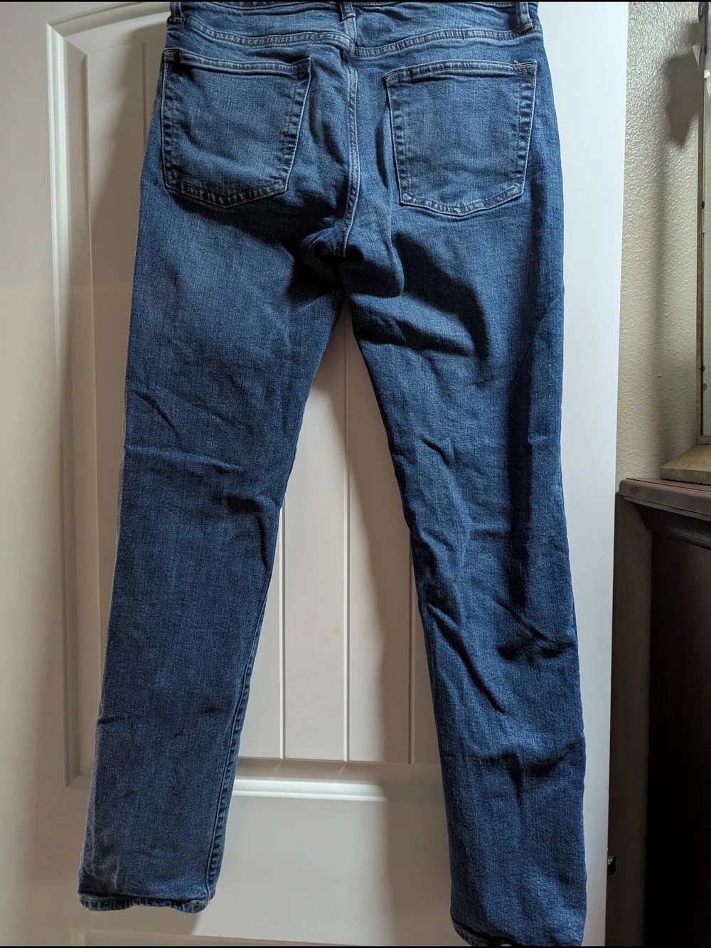 GAP Men's Dark Blue Slim Straight Jeans